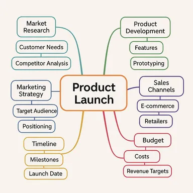mind mapping charts