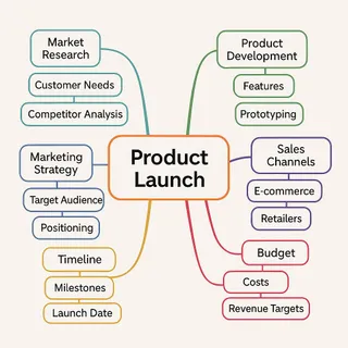 mind mapping charts